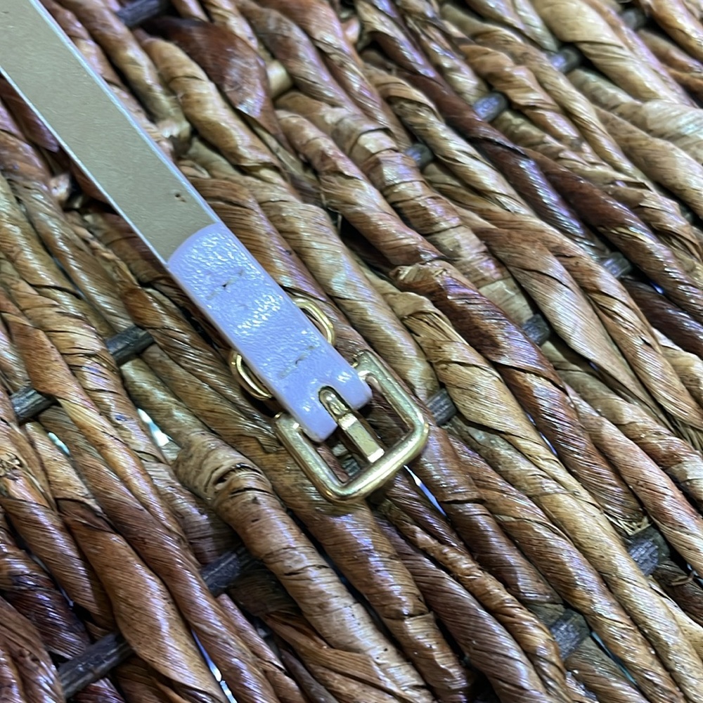 ๐ Lavender JCrew belt - Picture 9 of 14